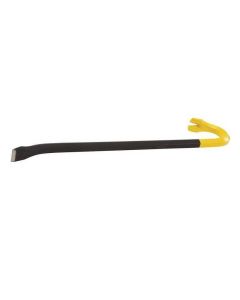 Stanley - Wrecking Bar 18" Goose Neck - Slotted Claw/Bvld End - #55-118