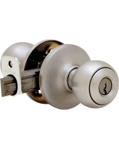 Kwikset - Polo - Keyed Entry Knob - Satin Nickel - 400P15CPK6