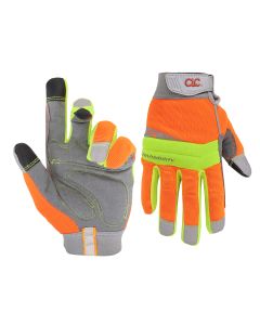 CLC - FlexGrip Hi-Visibility™ - Gloves - Safety Orange/Yellow - #128-Medium