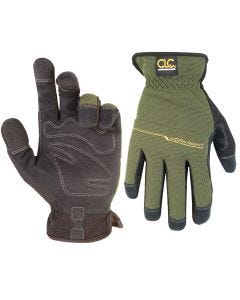 CLC - FlexGrip WorkRight OC™ - Hi-Dexterity Work Gloves - Green - #123-Medium