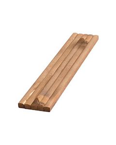 Palram - Acc - Universal Vertical Closure Strip - Suntuf/Palruf - Wood - 24" - 5ct