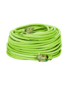 Flexzilla - Extension cord - Pro - Extreme All Weather w/Lighted Plug - Green - 14/3 x 100'