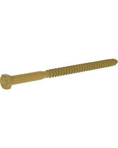 Hex Lag - Deck Plus - Exterior - Ceramic Coat - Tan - 3/8x6"