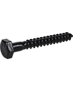 Hex Lag - Deck Plus - Black - 1/4"x2"