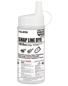 Tajima - Snap-Line Dye - Permanent Marking Chalk w/E-Z Fill Nozzle - Dark White - 10.5oz