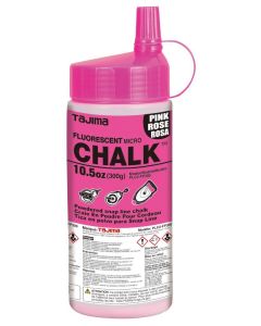 Tajima - Micro Chalk - Ultra-Fine Chalk w/E-Z Fill Nozzle - Fluorescent Pink - 10.5oz