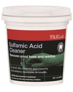 TileLab - Sulfamic Acid Cleaner - Grout Haze Remover - 1lb Pail