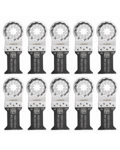 Fein - Oscillating Blade - Starlock - E-Cut Long Life Bi-Metal - 50x35 - 1-3/8" - 10ct