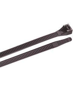 GB - Cable Tie - Black Nylon - 18" - 175# Tensile - 10ct