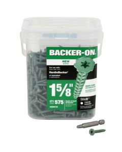 GRK - Backer-On Hardie Backer Screw - 9x1-5/8" - 575ct