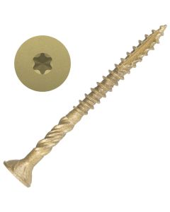 SP - Axis - 8x2" - Ext Structural Wood Screw - T20 Star Dr - 144ct - 1lb