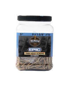 SP - Epic - 9x1-5/8" - Ext Trim Wood Screw - T20 Star Dr - 739ct - 5lb