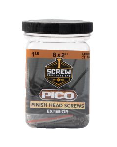 SP - Pico - 8x2" - Ext Finish Wood Screw - T15 Star Dr - 164ct - 1lb