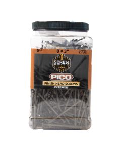 SP - Pico - 8x3" - Ext Finish Wood Screw - T15 Star Dr - 545ct - 5lb