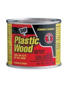 DAP - Plastic Wood Solvent Base Filler - #21502 - Natural - 4oz