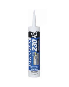 DAP - Dynaflex 230 - Latex Caulk - #18300 - White - 10.1oz