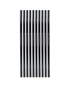 Fortress - FE26 - Balusters - Vintage Round - Plain - .75"x26" - Gloss Black - 10ct
