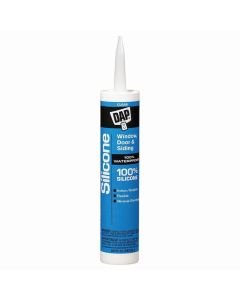 DAP - Silicone - Window Door & Siding Sealant - #08641 - Clear 9.8oz