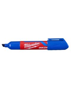 Milwaukee - Inkzall™ - Permanent Marker - Large Chisel Tip - Blue