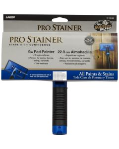 Linzer - Pro Stainer - 9" Tear Resistant Deck/Fence/Siding Stain & Paint Pad - Cusion Grip - PD7100-9