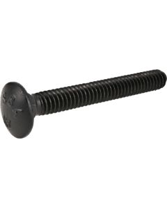 Carriage Bolt - Deck Plus - Black - 1/4"x2"