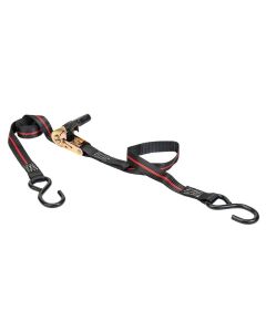 Keeper - Ratchet Tie Down - Cam Buckle w/"S" Hooks - 1500lb - 1"x15'