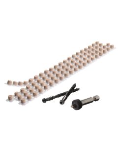 Cortex - Screw & Plug System - TT - Reserve - 2-1/2" Screws - Storm Gray - 100LF