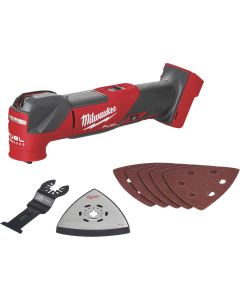 Milwaukee - M18™ - Oscillating Multi Tool w/Blade, Sanding Pad & Paper