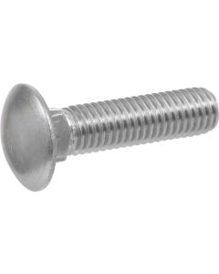 Carriage Bolt - SS - 3/8" - 16x2-1/2"