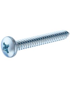 Sheet Metal Screw - Pan Head - Philips - Zinc - #6x1/2"
