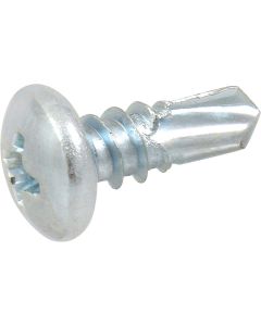 Self Drill Screw - Pan Head - Philips - Zinc - #6-20x1/2"