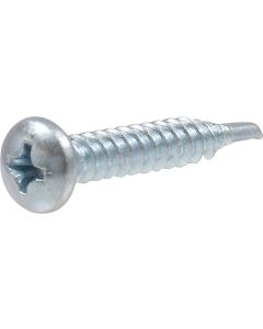 Self Drill Screw - Pan Head - Philips - Zinc - #8-18x1"