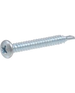 Self Drill Screw - Pan Head - Philips - Zinc - #8-18x1-1/2"