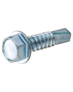 Self Drill Screw - Hex Washer Head - Zinc - #8-18x1'