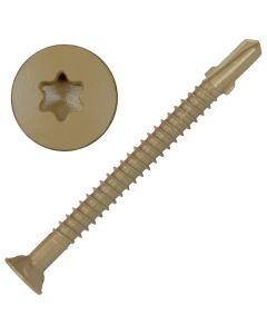 Roco - 12x2-1/2" - Ext Wood to Steel Screws - Star Dr - 1lb