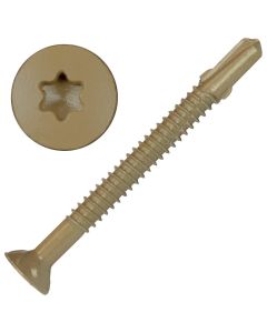 Roco - 14x2-3/4" - Ext Wood to Steel Screws - Star Dr - 1lb