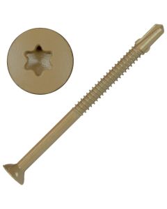 Roco - 14x3-3/4" - Ext Wood to Steel Screws - Star Dr - 1lb