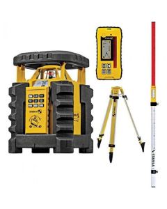 Stabila - Level - LAR 350 Interior/Exterior Laser Set w/Tripod & Grade Rod - #05700TR