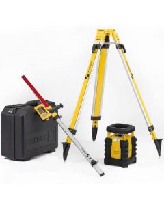 Stabila - Level - LAR 300 Exterior Rotary Laser Set w/Tripod & Grade Rod