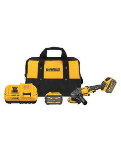 DeWalt - Flexvolt® - DCG418X2 - Angle Grinder 4-1/2"-6"  w/Kickback Brake Kit - 60V (Tool/2nd Battery/Charger/Bag)