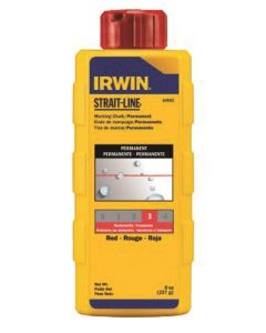 Irwin - Strait-Line® - Chalk Powder Refill - Permanent - Red - 8oz