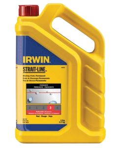 Irwin - Strait-Line® - Chalk Powder Refill - Permanent - Red - 5lb 