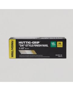 HuttiGrip - Finish Nail - DA Type - 15Ga x 1-1/2" - EG - 4M