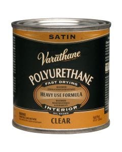 Varathane - Int Satin Clear - 1/2pt (91)