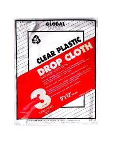 9X12 3 Mil Plastic Drop Cloth