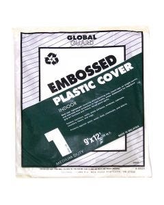 9X12 1 Mil Emb Plstc Drop Cloth