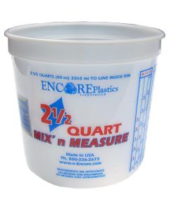 Pail/Bucket - 2.5Qt - Mix'n Measure - Plastic