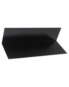 Step Flashing - 4"x4"x12" - 28Ga - Black