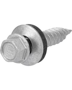 Hex Head Neo Washer -  Self Piercing - Ceramic Coat Screws - #10x1-1/2" Gray - 1lb