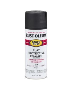 Rust-Oleum® - Spray Paint - Flat Black 